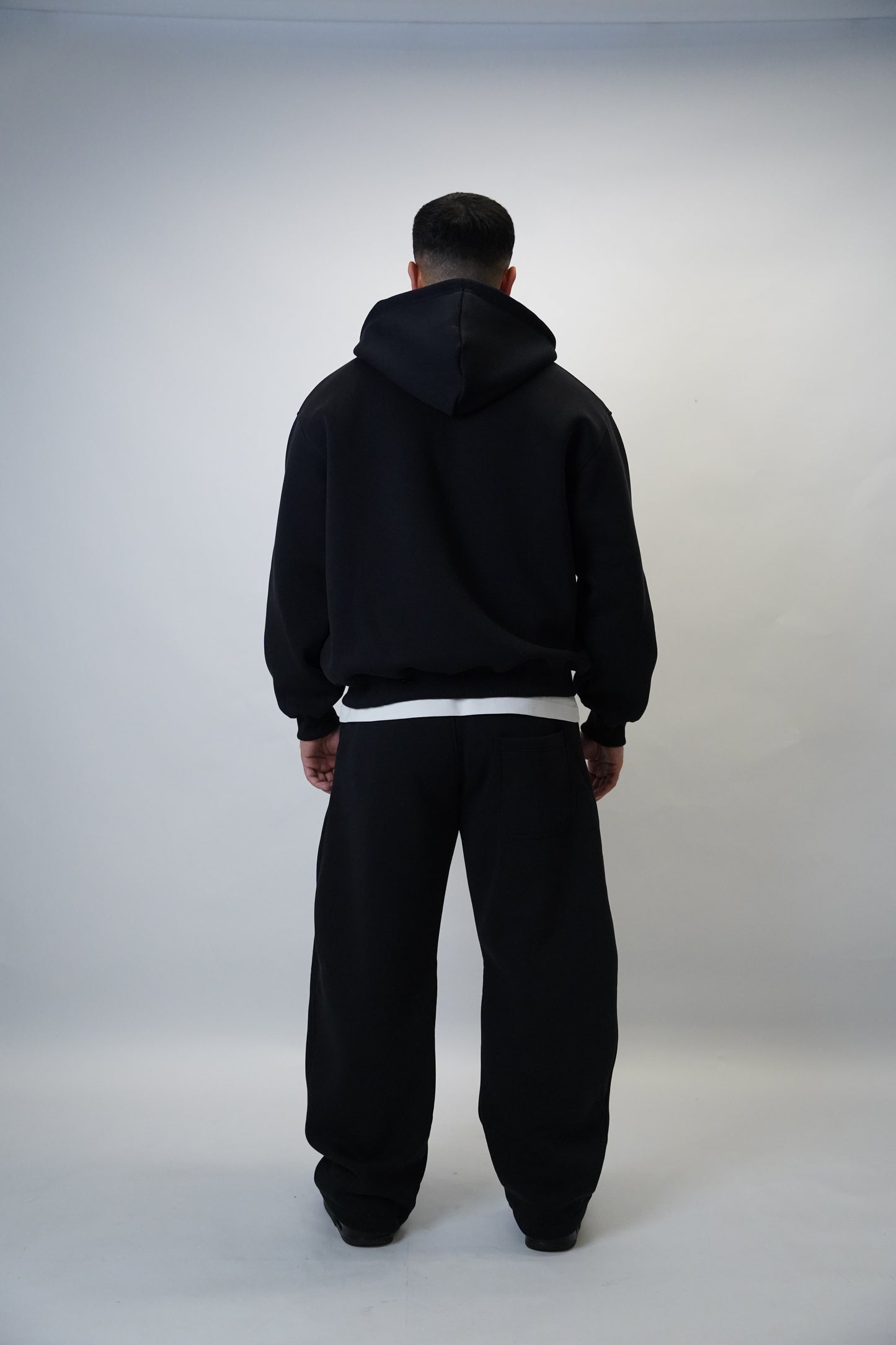 Everyday Jet Black Zip-Up